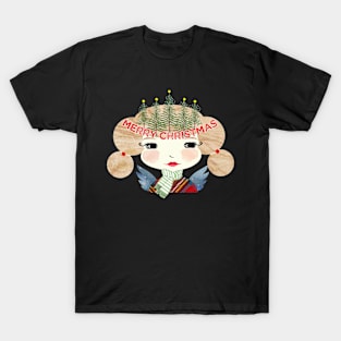 Christmas Angel Abigail--Merry Christmas T-Shirt